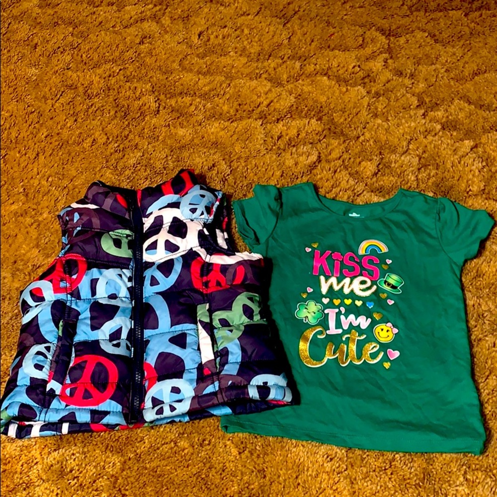 Vest and Irish T-shirt Bundle